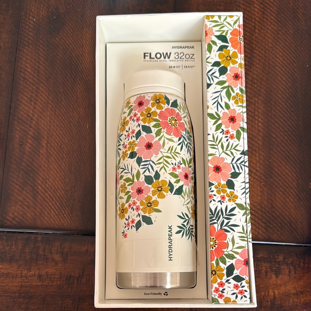 Hydrapeak Floral Insulated Bottle - 32oz